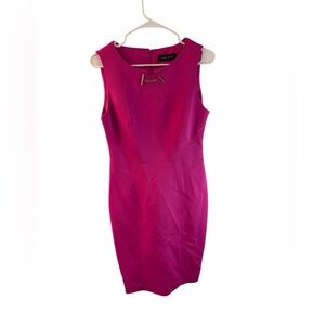 Ivanka Trump Vibrant Pink Mini Dress
